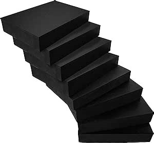 MyLifeUNIT EVA Shock Absorbing Washer Pads, Anti-Vibration Washer Mat Protector for Washing Machine Dryer Treadmill (8 Pack)