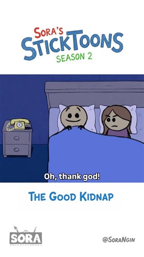 Sticktoons Season 2 | The Good Kidnap #animation #cartoon #art #stickfigures #funny | Sora Entertainment