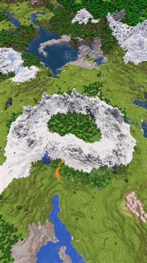 I Found Best Minecraft Flower Forest Seed!