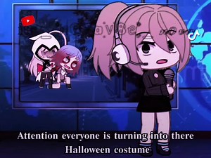 Gacha Life Halloween Transformation Challenge | Fun Video Trend Experiment