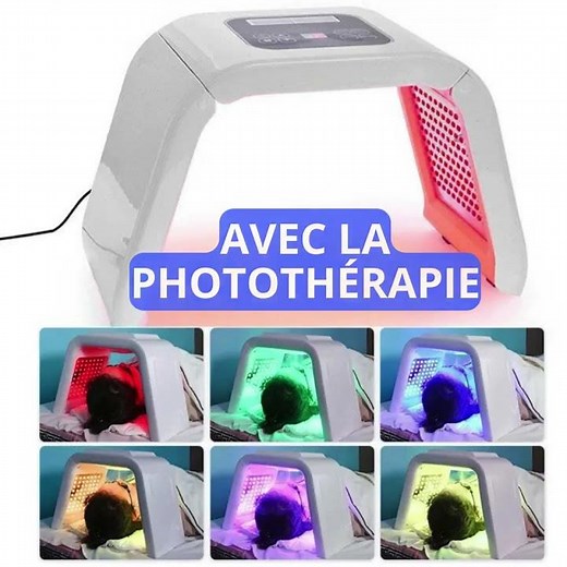Lampe de luminothérapie photothérapie LED pour la peau