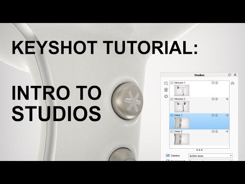 Keyshot (Pro Version) Tutorial: Introduction to Studios [Keyshot教程：Studios的应用]