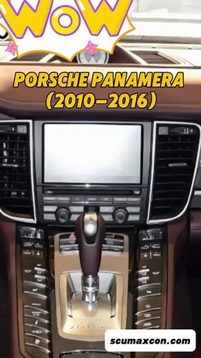 Porsche Panamera Dual Screen Retrofit | Wireless CarPlay + Android Auto