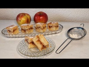 Posna lijena ( lenja ) pita / kolač sa jabukama - bez jaja , mlijeka i MIKSERA