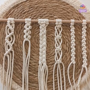 11K views · 104 reactions | 6 different and easy macrame techniques 﫶 #idea #virals #viralreels #shorts #Viral #video #viralvideo #handmade #macrame #dizayn #decor #creative #reels #reelsfb | Yu Hand Made Collection | Facebook