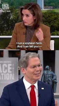 Bessent says he recently divested interests in soybean farm to comply with ethics agreement #shorts