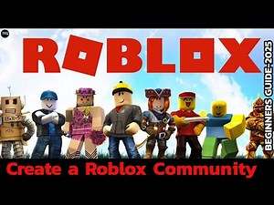 How to Create a Roblox Community or Group Using Tablet/Smartphone | Step by Step Guide (2025)