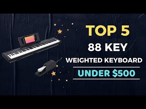🌟Top 5 Best 88 Key Weighted Keyboard under $500 Reviews in 2025