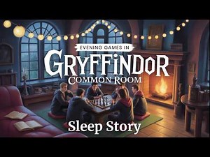 Evening Games In the Gryffindor Common Room | Harry Potter 3 Hour Immersive Sleep Story | ASMR
