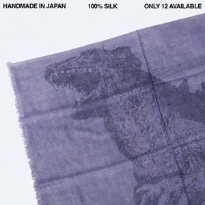 7.4K views · 166 reactions | These limited Godzilla scarves from Hirose Dyeworks won't last. Wrap yourself in kaiju craftsmanship from one of Japan's most renowned artisans. https://ow.ly/XRte50Uwfop | Toho Godzilla | Facebook