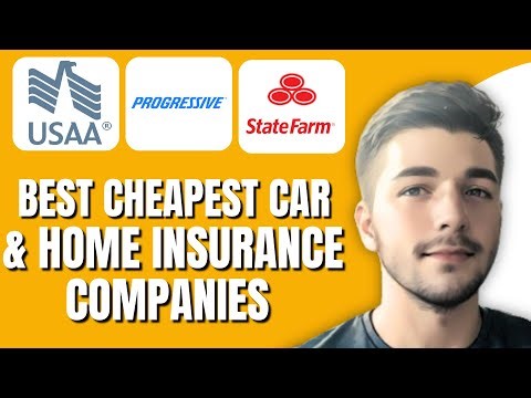 Best Cheapest Home And Auto Car Insurance Bundle Companies (2024) | Best Top Rated & Affordable