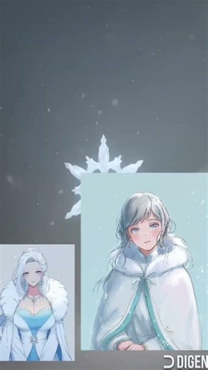 30 Ice Fantasy Characters Pack – Winter Fantasy Collection #icefantasy#winterart#fantasycharacters