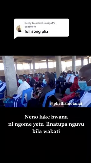 Powerful Gospel Song: 'Neno Lake Bwana Ni Ngome Yetu'