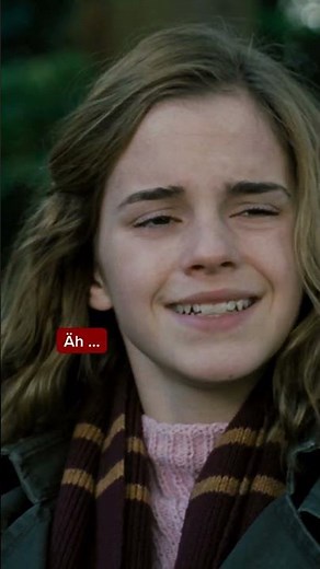 Hermine ist nicht für das Ron und Harry Drama hier. 😎
