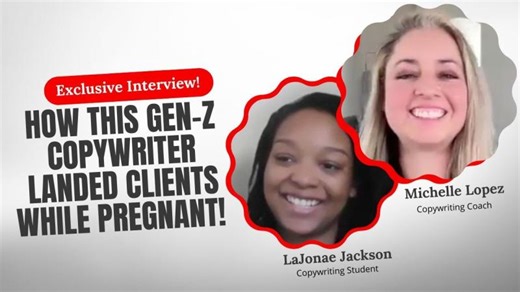 How This Gen-Z Copywriter Landed Clients While Pregnant! [Exclusive Interview] | Michelle Lopez Boggs
