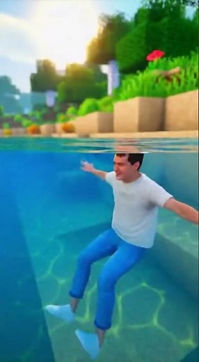 Epic Minecraft Swimming Adventure