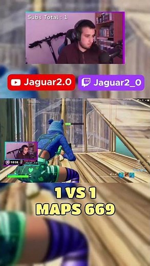 Ce 1 VS 1 en map 669 sur Fortnite ! #fortniteshorts #fortniteclips #shorts