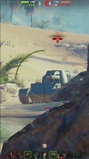 WOT Onslaught Light 🇷🇺💥 - Shooting HE Shell in Sand River || STG Guard