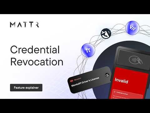 Credential revocation | Feature explainer