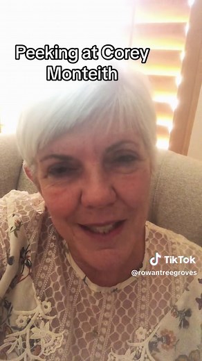 Peeking at Corey Monteith