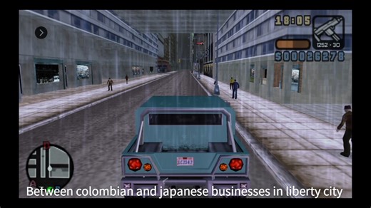 psp GTA3 建治被撞死的新闻