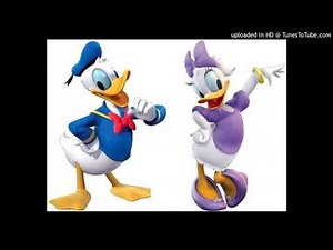 Donald Duck & Daisy Duck - Bicycle Built for Two