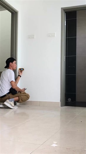 You can also be an interior designer 😎✨ #laserdistancemeter #distancemeter #interiordesign #lidarscanning #renovation #newhouse #rumahbaru | DIY MAN