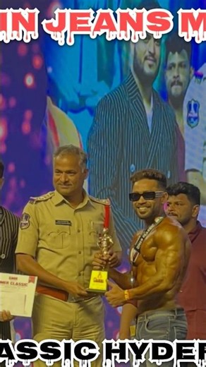 Denim Jeans Omer Classic Competition ✌️🥇 !! #shorts #model #modling #jeansmodel #trending #gym