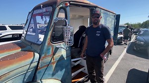 Patina Divco Milk Truck one of Big Al Favorite #hotroddragweek #hotroddragweek2023 HOT ROD Drag Week 2023 | HotRodHotLine.com