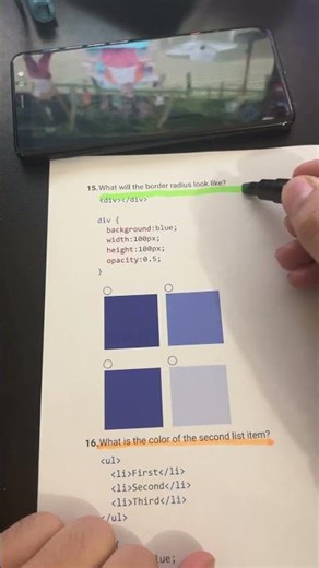 Do you think you know CSS? What will be the background color? #html #quiz #intelligence #coding