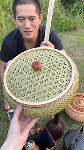 #純手工打造 #竹編工藝 #器物之美 #民間手藝 | 阿德竹編源頭