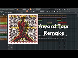 How "Award Tour" by A Tribe Called Quest was made - Instrumental Remake (FL Studio)