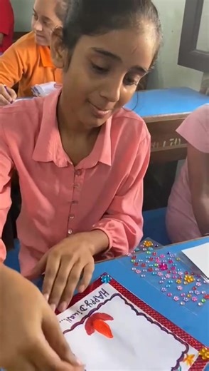 🌟 Beautiful handmade Diwali cards created by our talented special needs children! 🪔✨ Each card reflects their creativity, love, and festive spirit. 💖 #DivineLightSpecialSchool #DiwaliCelebration #SpecialNeedsArtists #Inclusion #CreativeKids #FestivalOfLights | Divine Light Special