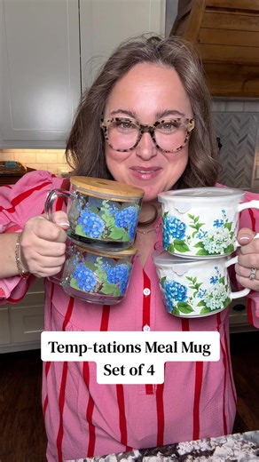 Temp-tations Meal Mug Set of 4 for Convenient Dining