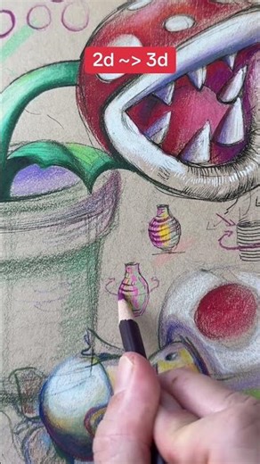 How to use direction of line in your drawing #beginnerarttips #drawingtutorials #artinstruction