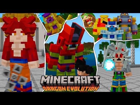 FINALLY! THE BEST OFFICIAL DRAGON BALL EVOLUTION ADDON has been fixed FOR MINECRAFT PE!! 1.21.101