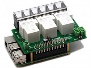 Three 40A/240V Relays RS485 Daisy-channable HAT for Raspberry Pi