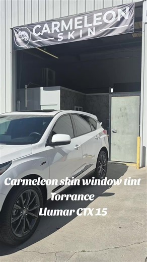Acura RDX: Premium Performance with Llumar CTX! 🏎️💎 The Acura RDX combines luxury and sportiness, and today at Carmeleon Skin, we enhanced it with the high-performance Llumar CTX Nano-Ceramic film. The Setup: ✅ Front Doors - Llumar CTX 15%: We precision-matched the front windows to the rear factory glass. This 15% shade provides a seamless, high-end look while offering the heat rejection you need for the California sun. The Llumar Difference at Carmeleon Skin: 👁️ Superior Optical Clarity: The