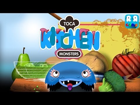 Toca Kitchen Monsters - Learn Cooking Kitchen Kids Play