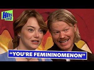 Emma Stone & Jesse Plemons Talk Alien Starter Packs & Chappell Roan | Bugonia