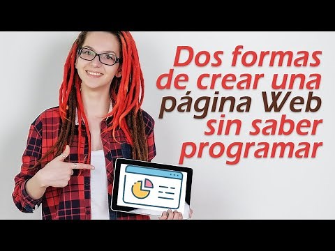 Dos formas fáciles 👌de crear una página web sin saber programar😏