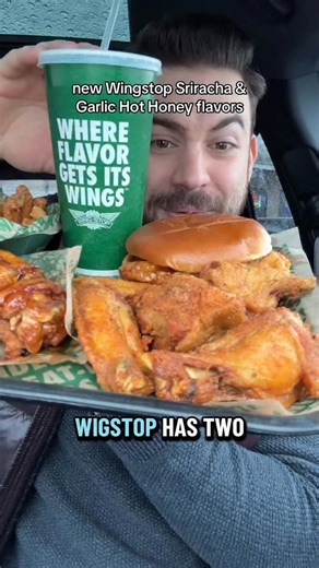 Wingstop has two new flavors coming out January 20th so let’s give them a try. These are the new Wingstop Sriracha Hot Honey and Garlic Hot Honey, both sauces this time—not rubs. Many locations are offering them early as of today on soft launch if you’re looking to get them. Me personally? I’m a big fan of sweet and spicy chicken wings so let’s put these things to the test. Will you be trying Wingstop’s new Sriracha Hot Honey and Garlic Hot Honey wings? #wingstop #fastfood #foodstagram #chickenw