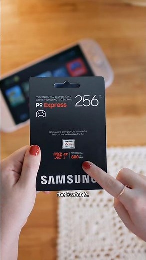 SAVE your money!! Get this MicroSD Express Card for the Switch 2 - Samsung P9 Express