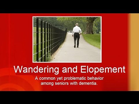 Wandering and Elopement