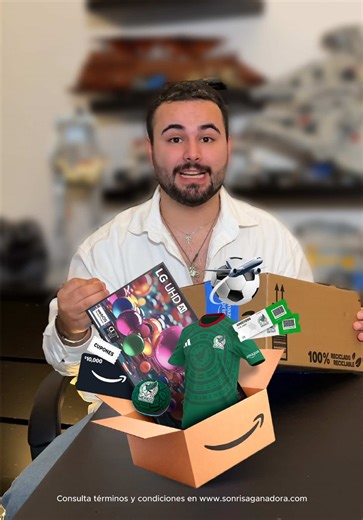 Gana con Amazon: Sonrisa Ganadora