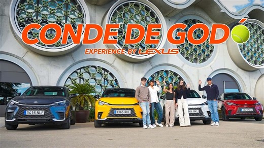 Motor1 Experience by Lexus: tenis y ruta electrificada por Barcelona