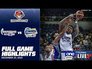 Magnolia vs. Converge highlights | PBA Season 48 Commissioner’s Cup - Dec. 23, 2023