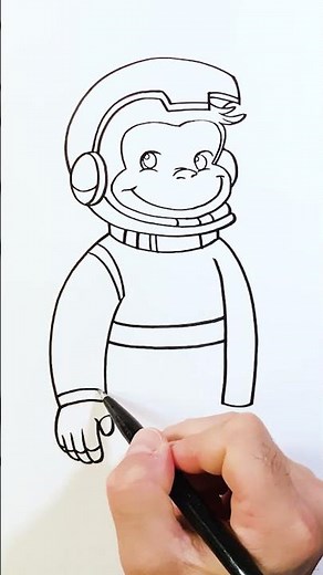 How to Draw Curious George
