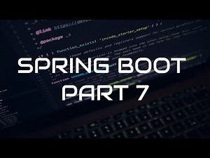 Spring Boot RESTful Web Application Tutorial - Part 7 - UserController