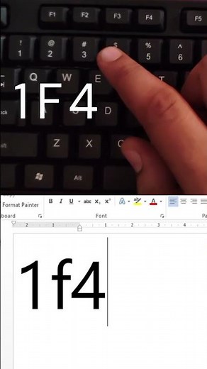 How to Insert Dog Face Emoji in MS Word by using Shortcut Key